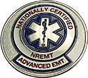 Official USAF Nationally Registered Paramedic Patch  National Registry of  Emergency Medical Technicians