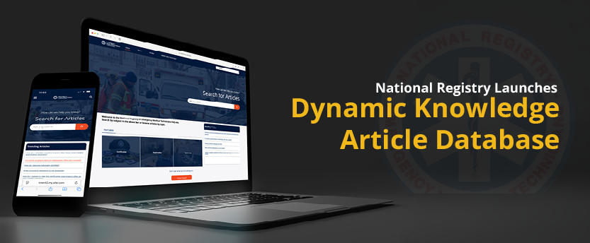 National Registry Launches Dynamic Knowledge Article Database to Empower Users  National Registry Launches Dynamic Knowledge Article Database to Empower Users