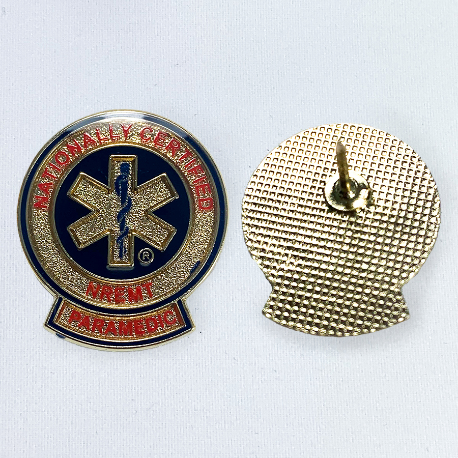 Paramedic Lapel Pins  National Registry of Emergency Medical Technicians