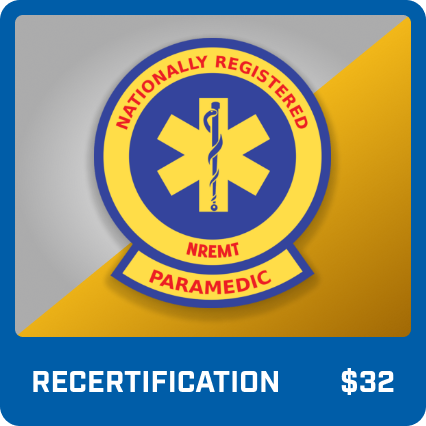 Official USAF Nationally Registered Paramedic Patch  National Registry of  Emergency Medical Technicians