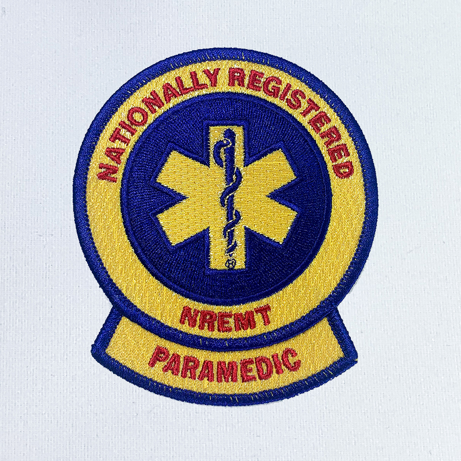 Paramedic Patch National Registry Of Emergency Medical Technicians